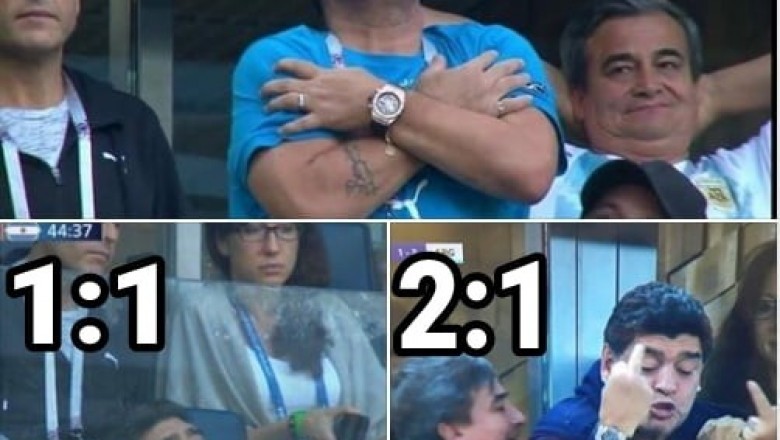 Chyba najlepsze akcje Maradony na meczu Argentyny!